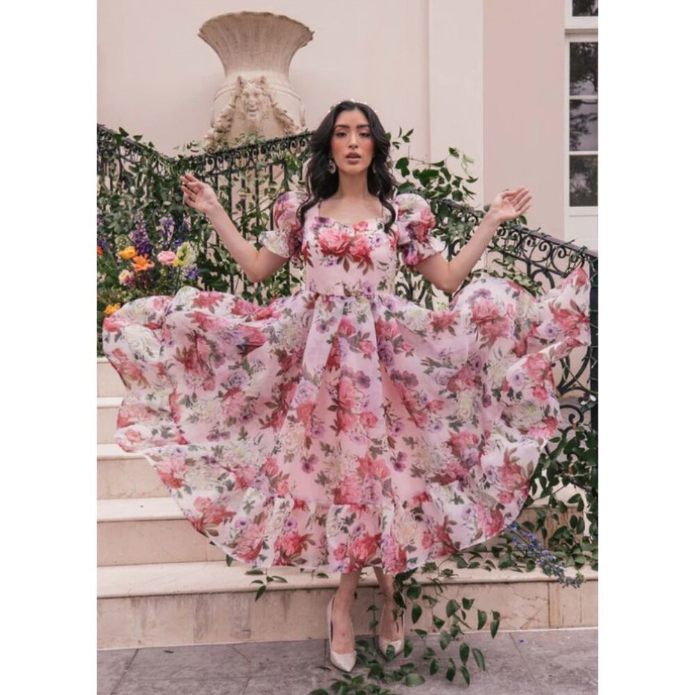 JESSAKAE Amelia dress || floral garden tea party dress